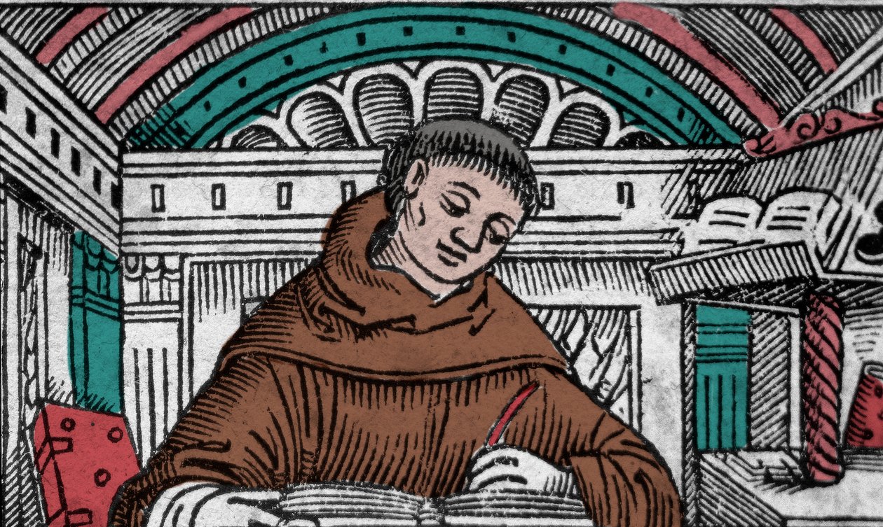 John Duns Scotus (1265? -1308) Jean Duns Scottnak vagy Jean Duns Scotnak is nevezi, ferences filozófusnak. századi metszet alkotó: Unknown artist
