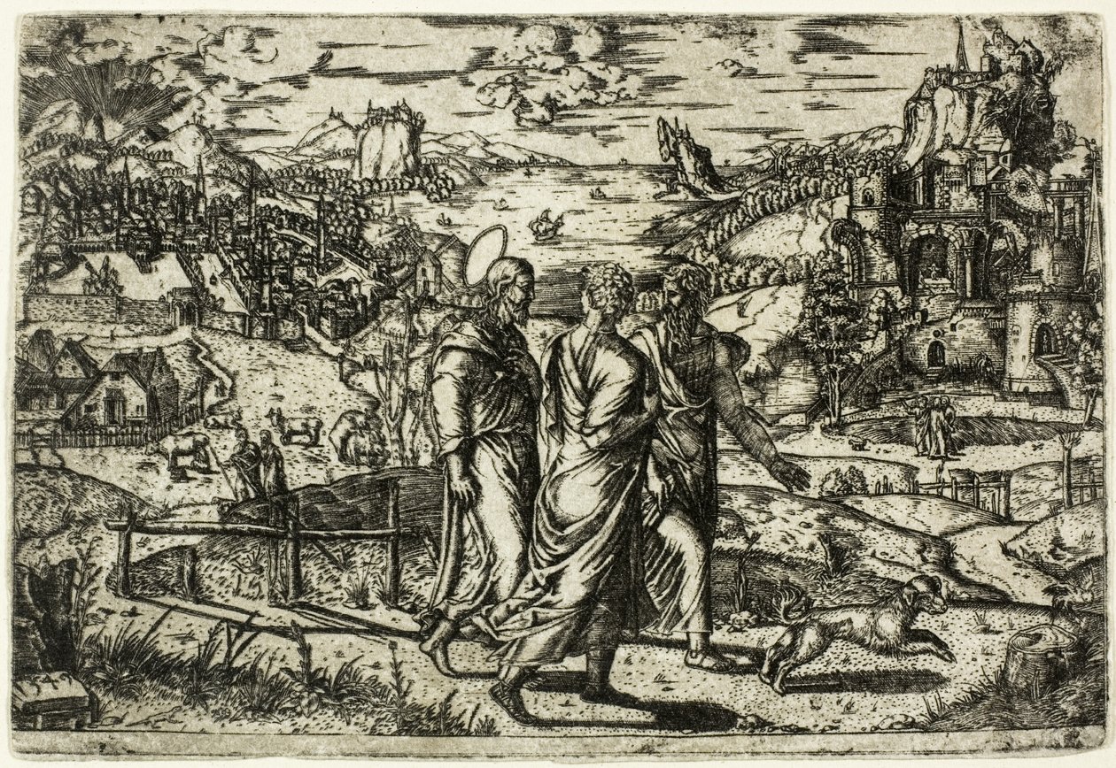 Utazás Emmausba alkotó: Unknown artist
