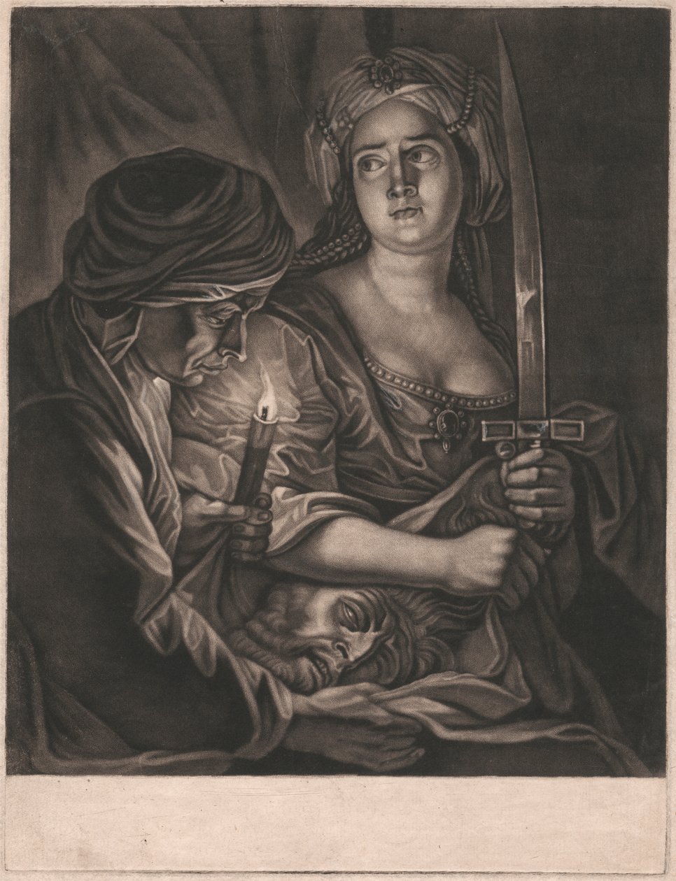 Judit a Holofernész fejével alkotó: Unknown artist