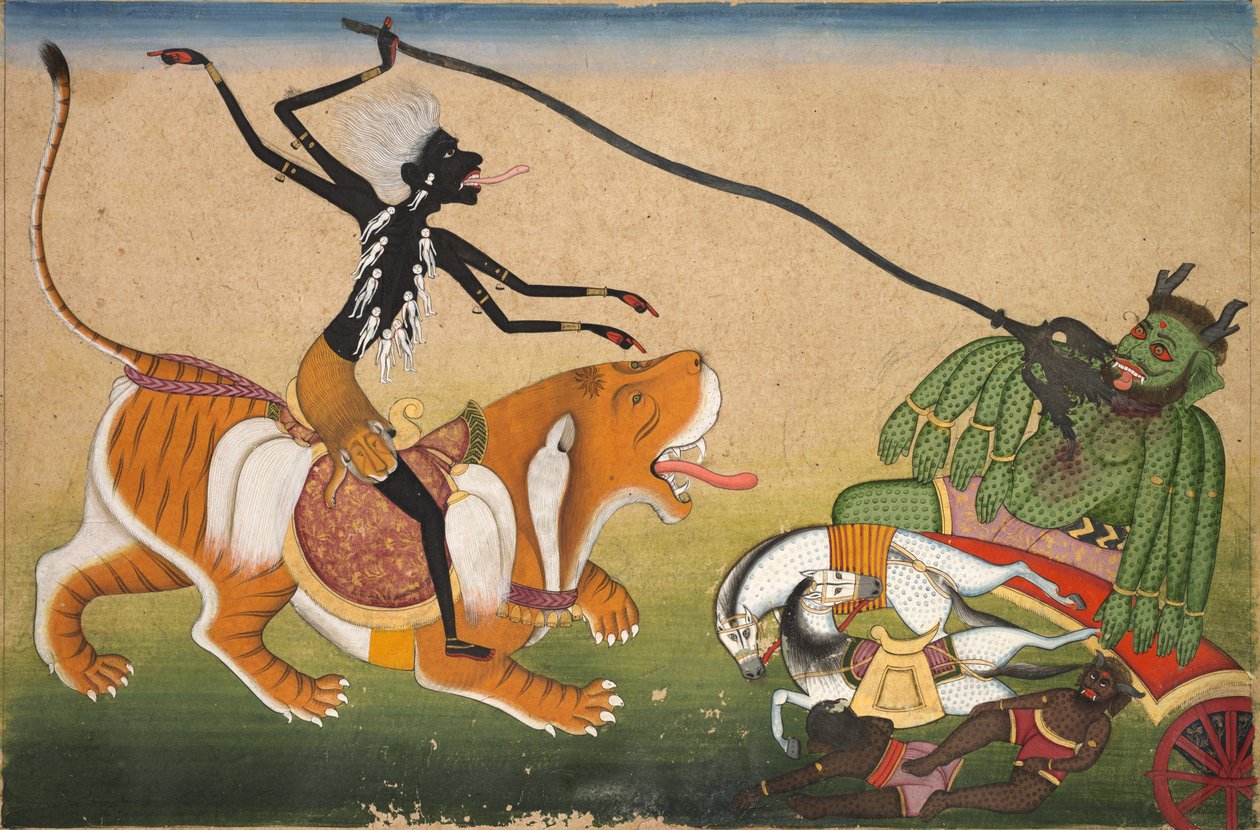 Kali Attasiking Nisumbha alkotó: Unknown artist