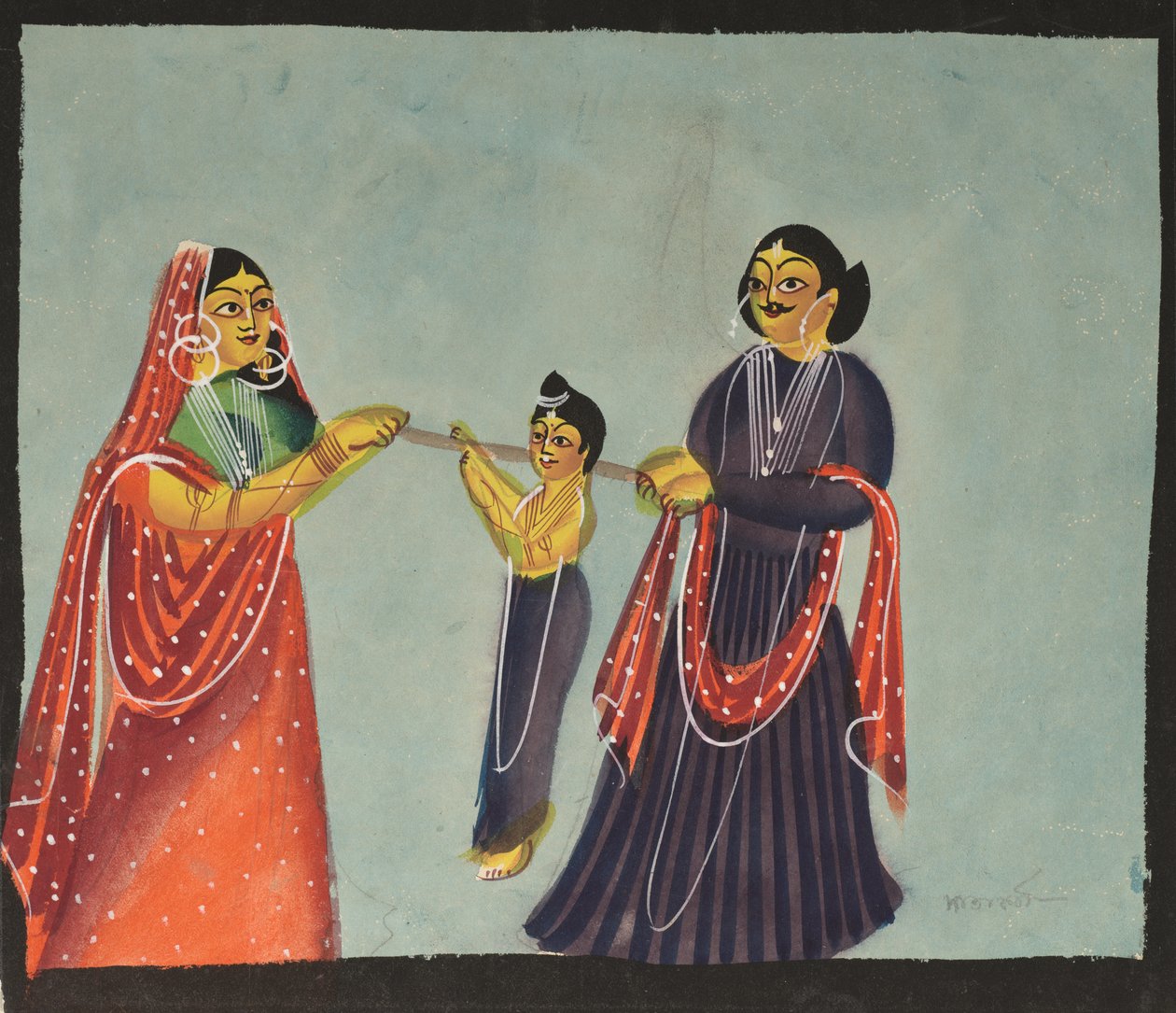 Kalighat festmény alkotó: Unknown artist