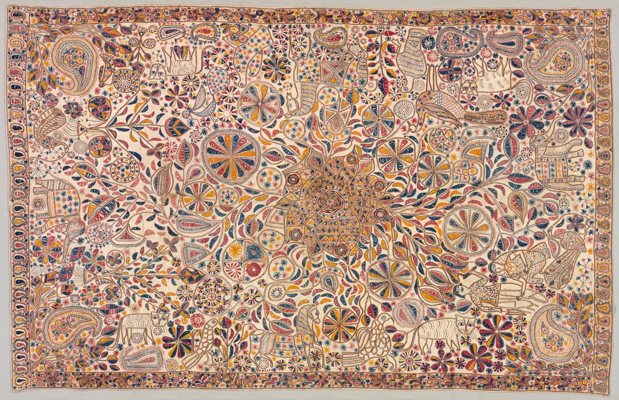Kantha (szertartásos paplan) alkotó: Unknown artist