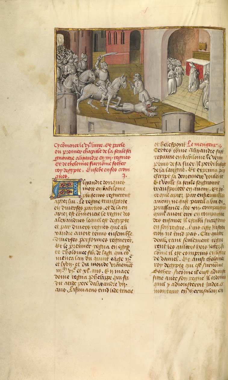 Ptolemaios Soter király megszállja Jeruzsálemet alkotó: Unknown artist