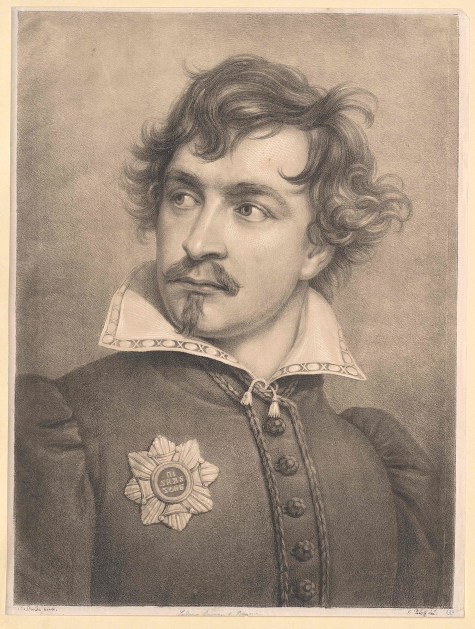 I. Lajos bajor király (nyomtatás) alkotó: Unknown artist