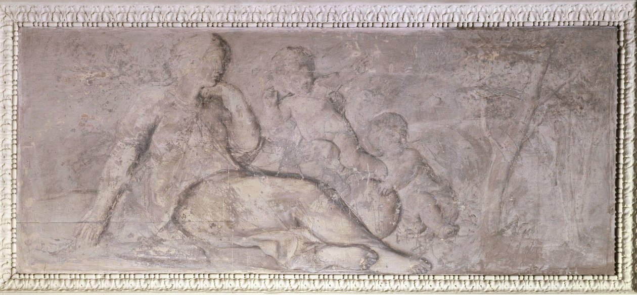 La Géographie, amours et sphère terrestre, 1775 és 1785 között (olaj, fa) alkotó: Unknown artist