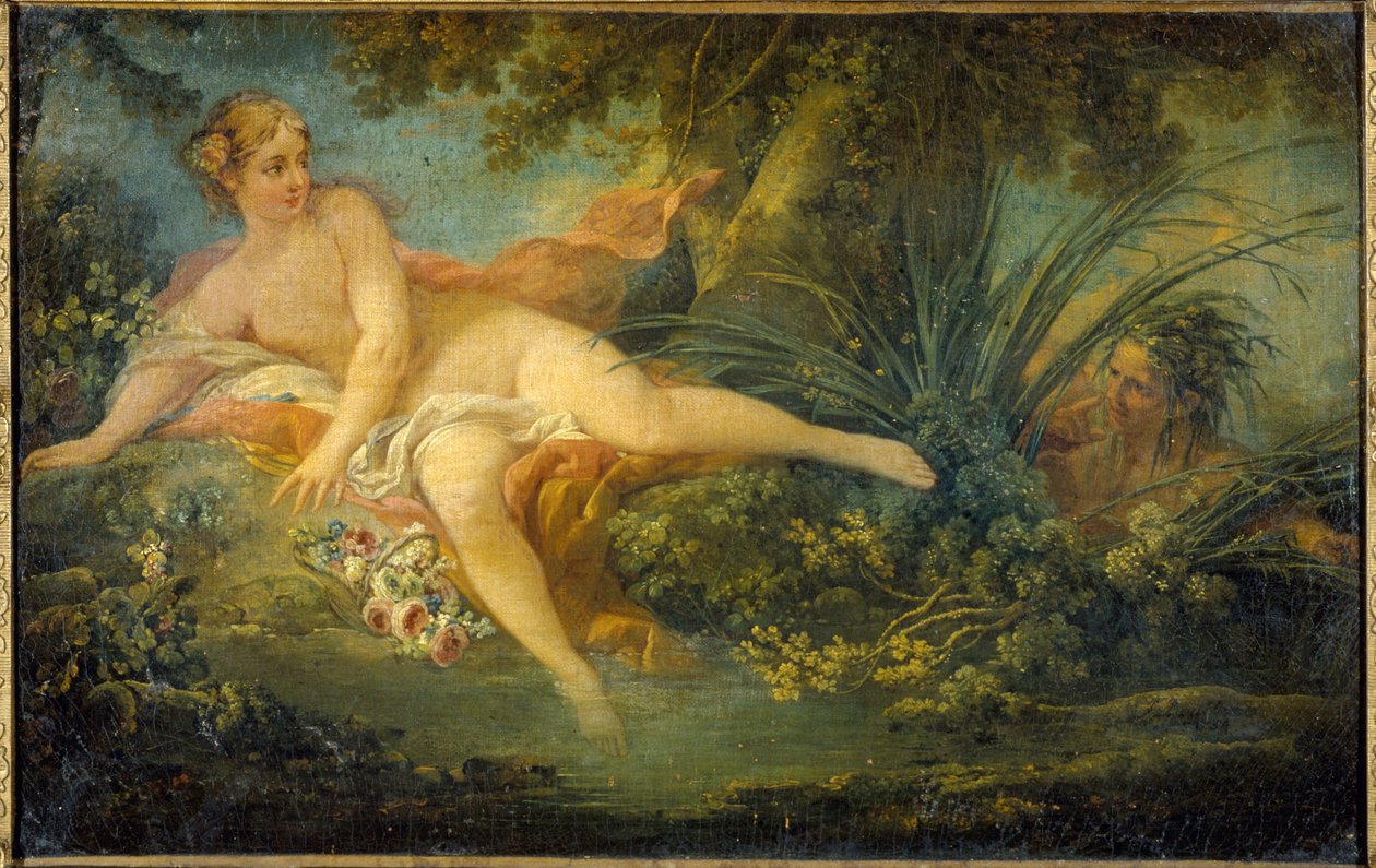 La Nymphe meglepetés, Boucher után alkotó: Unknown artist