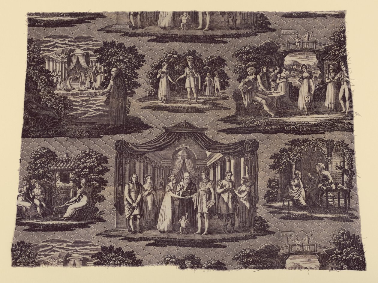 Isten fegyverszünete (Furnishing Fabric) alkotó: Unknown artist
