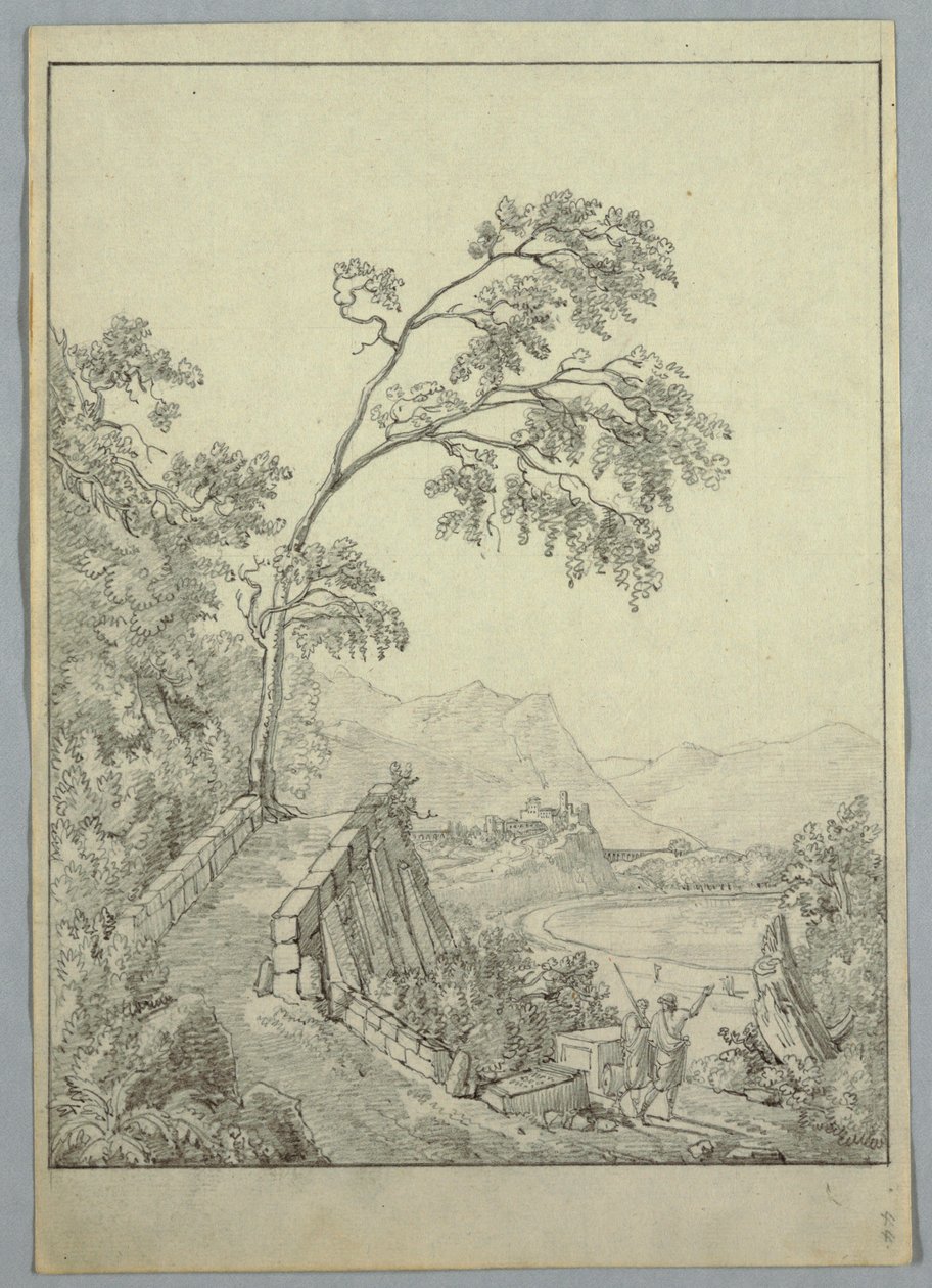 Táj klasszikus figurákkal alkotó: Unknown artist