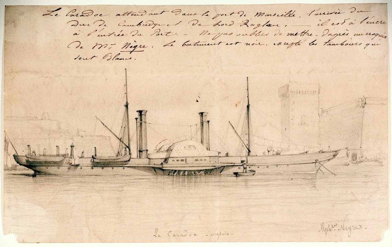 Le Caradoc - angol" (grafit) alkotó: Unknown artist