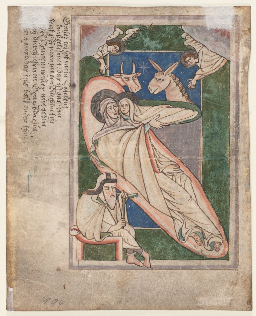 Levél egy zsoltárról: Születés (verso) alkotó: Unknown artist