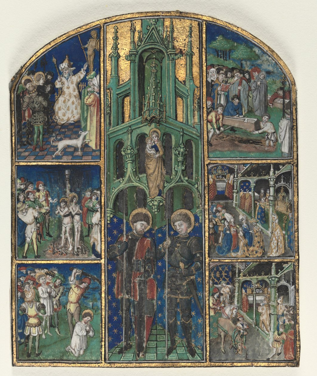 Levél Savoyai Lajos herceg óráiból: Nereus és Achilleus szentek alkotó: Unknown artist
