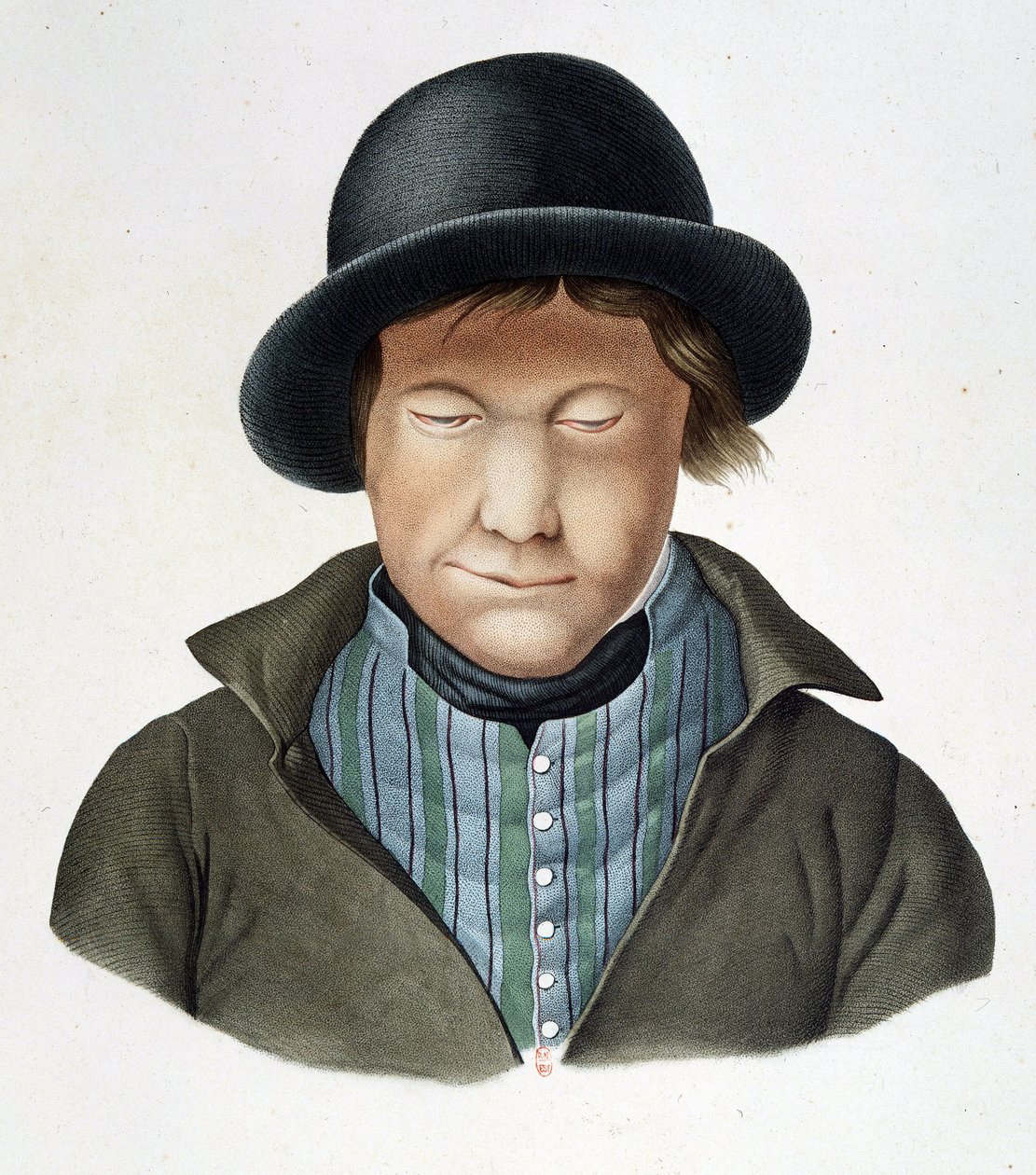 Izlandi leprások, 1840 körül, B.N. alkotó: Unknown artist