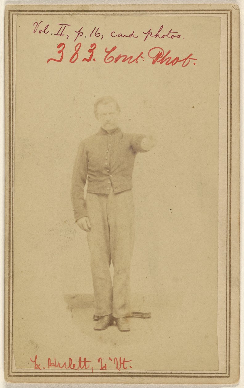 L[erman] Hulett, 2n Vt. [polgárháborús áldozat] alkotó: Unknown artist