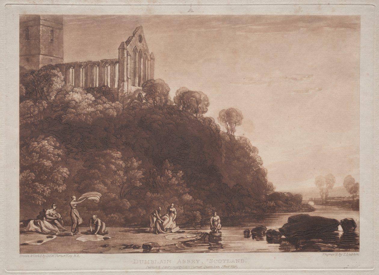 Tanulmányok könyve: Dumblain Abbey, Skócia alkotó: Unknown artist
