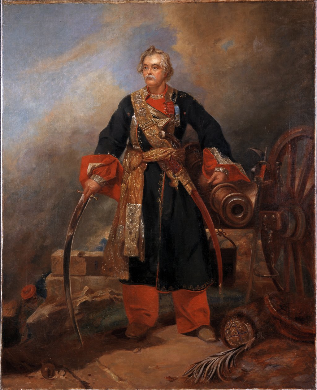 Sir John Bennet Hearsey főhadnagy, 2. (Bengál) irreguláris lovasság (Gardner
