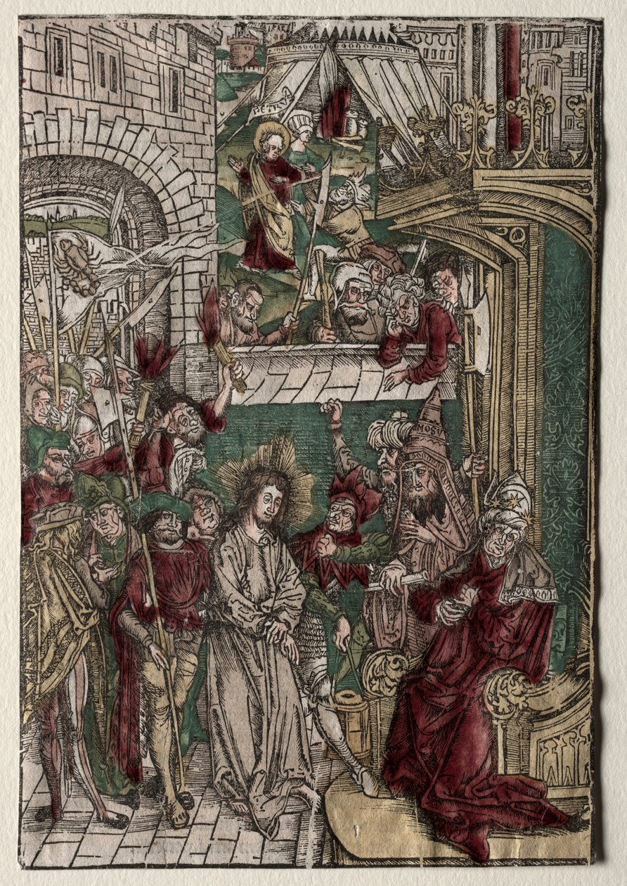 Krisztus élete: Krisztus Pilátus előtt alkotó: Unknown artist