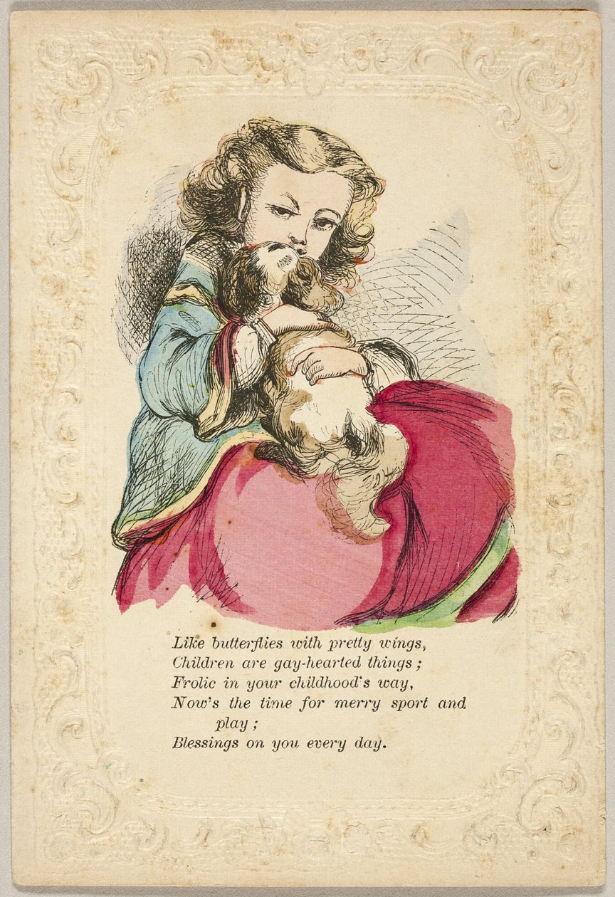 Mint a pillangók szép szárnyakkal (valentin) alkotó: Unknown artist