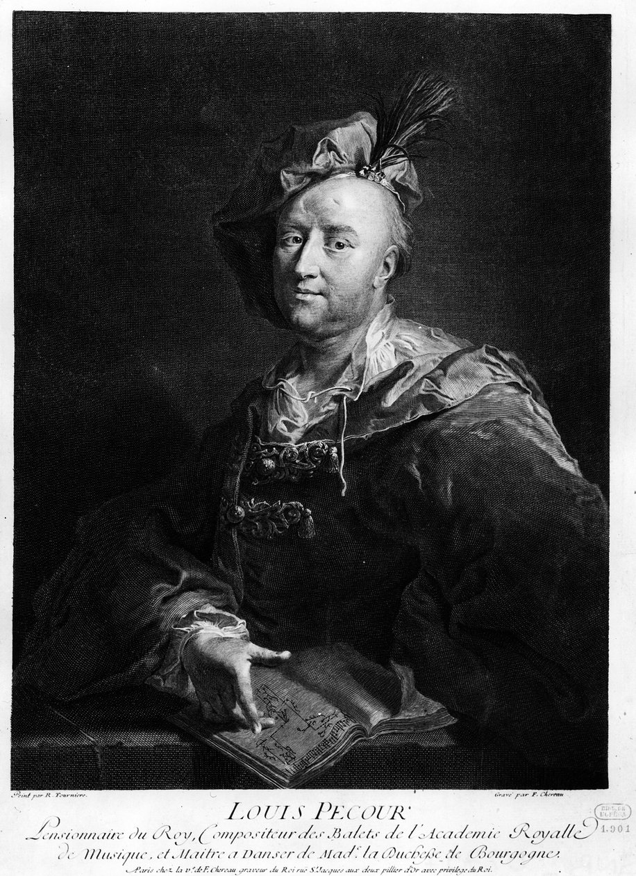 Louis Pecour alkotó: Unknown artist