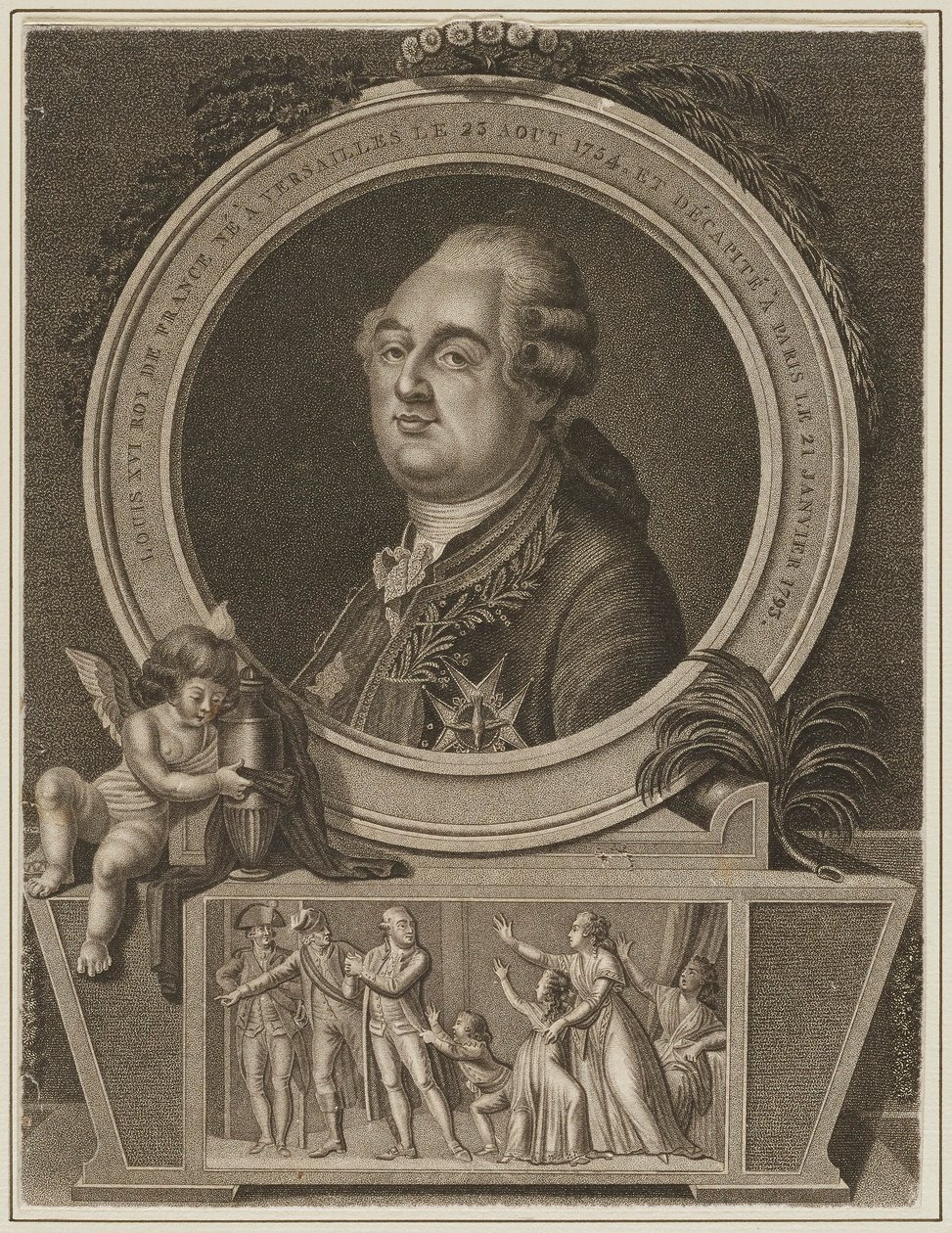 XVI. Lajos - Franciaország királya alkotó: Unknown artist
