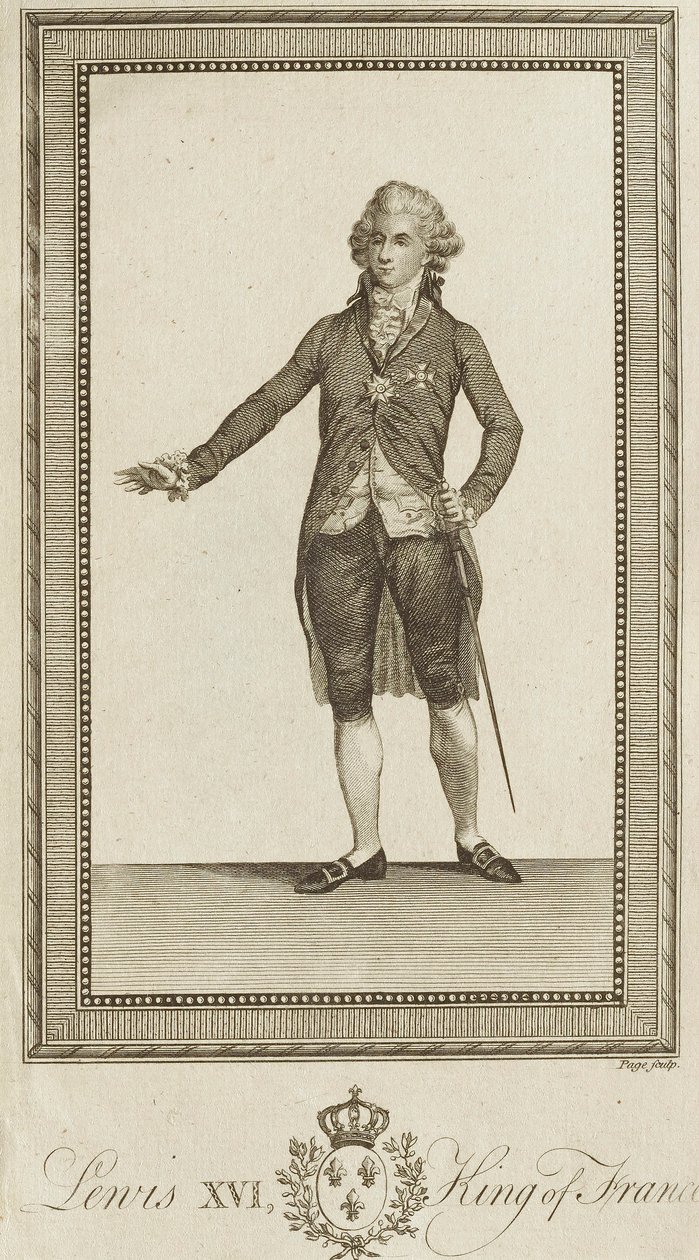 XVI. Lajos, Franciaország királya alkotó: Unknown artist