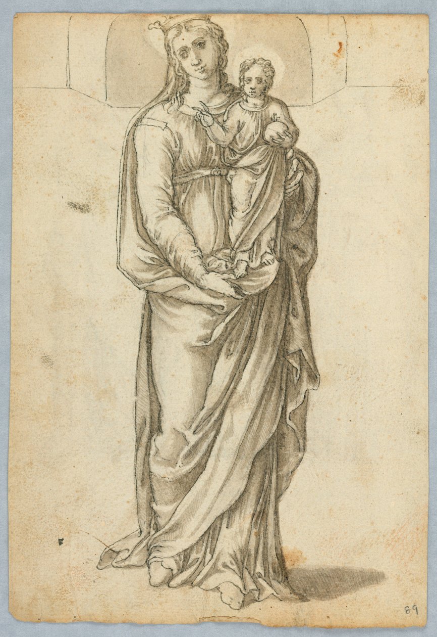 Madonna és gyermeke alkotó: Unknown artist