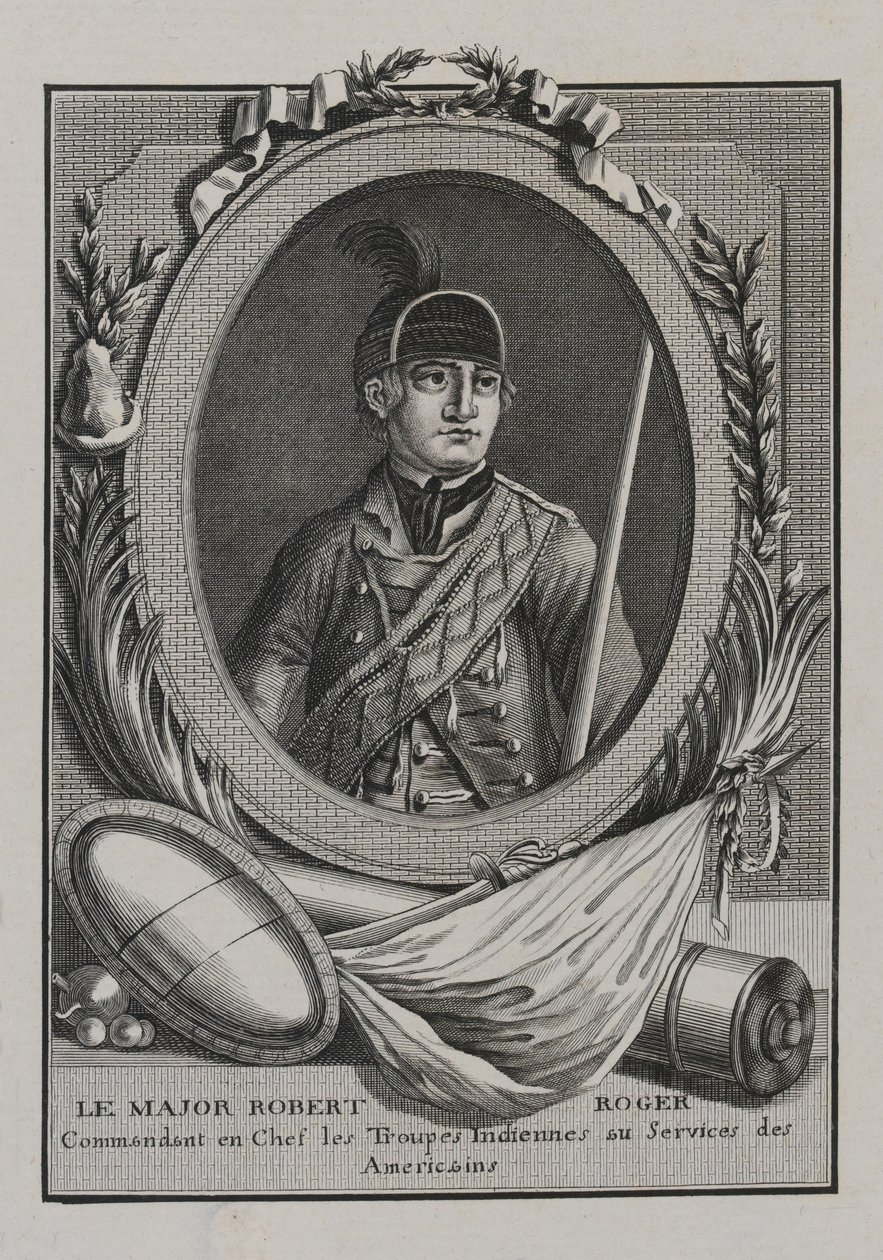 Robert Rogers őrnagy alkotó: Unknown artist