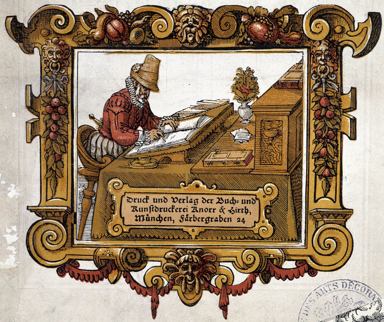 Ember az írásában alkotó: Unknown artist