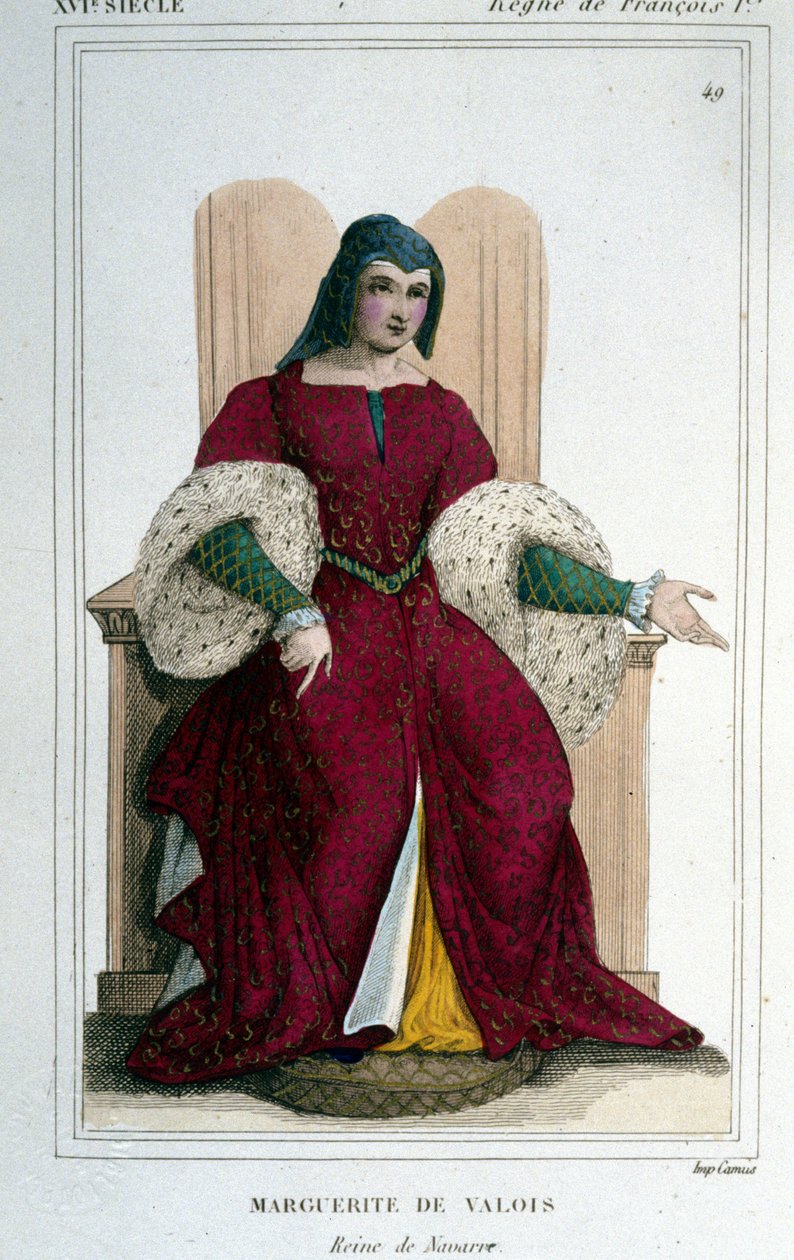 Angoulême-i vagy Navarrai Marguerite (1492-1549), I. Francois nővére. alkotó: Unknown artist