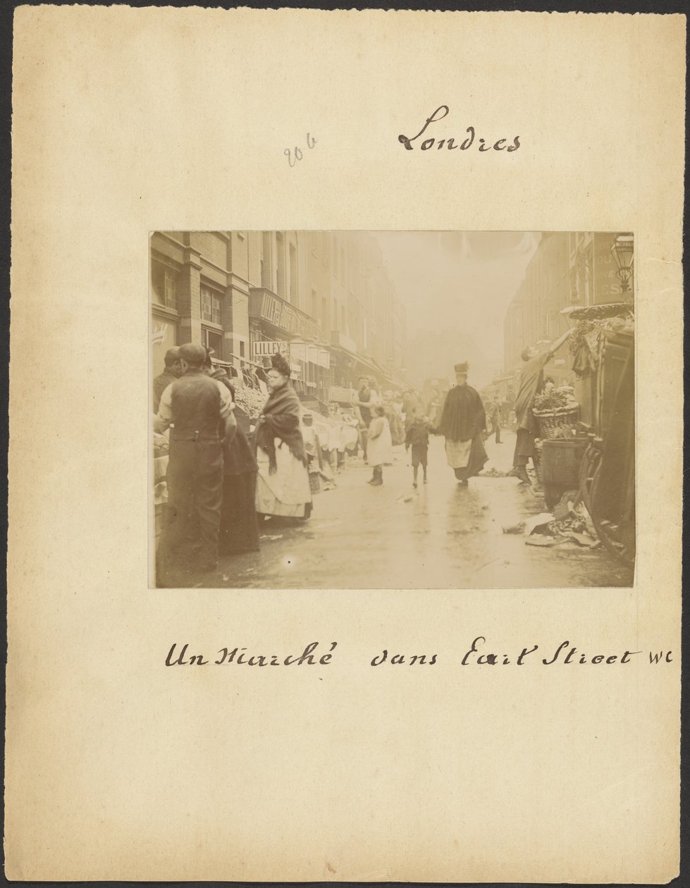 [Market on Earl Street] alkotó: Unknown artist