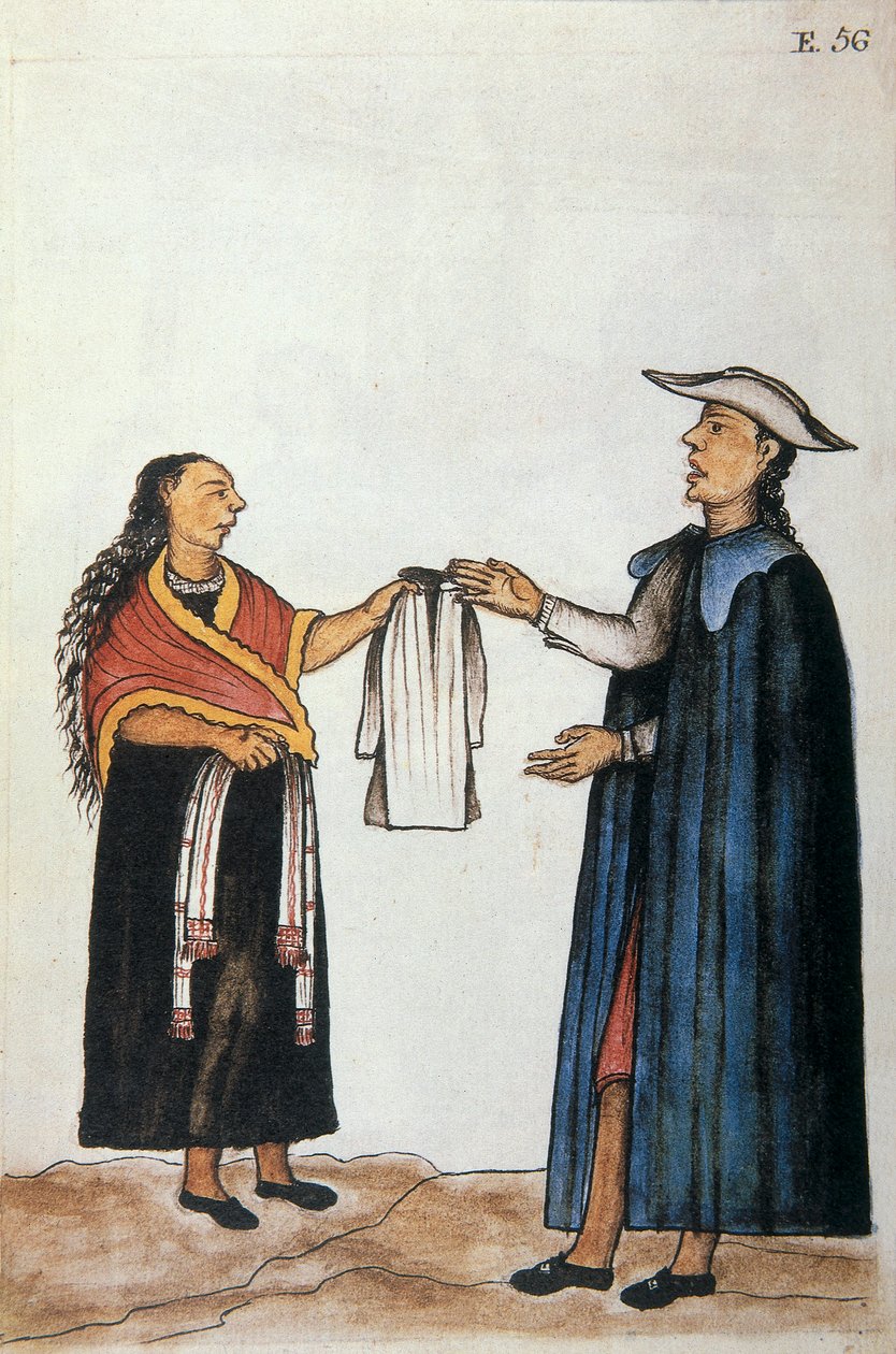 Baltazar Martinez Companion és Bujanda, Trujillo püspöke (1782-1785) "Trujillo Del Peru" vagy "Codex Martinez Companion" című könyve alkotó: Unknown artist