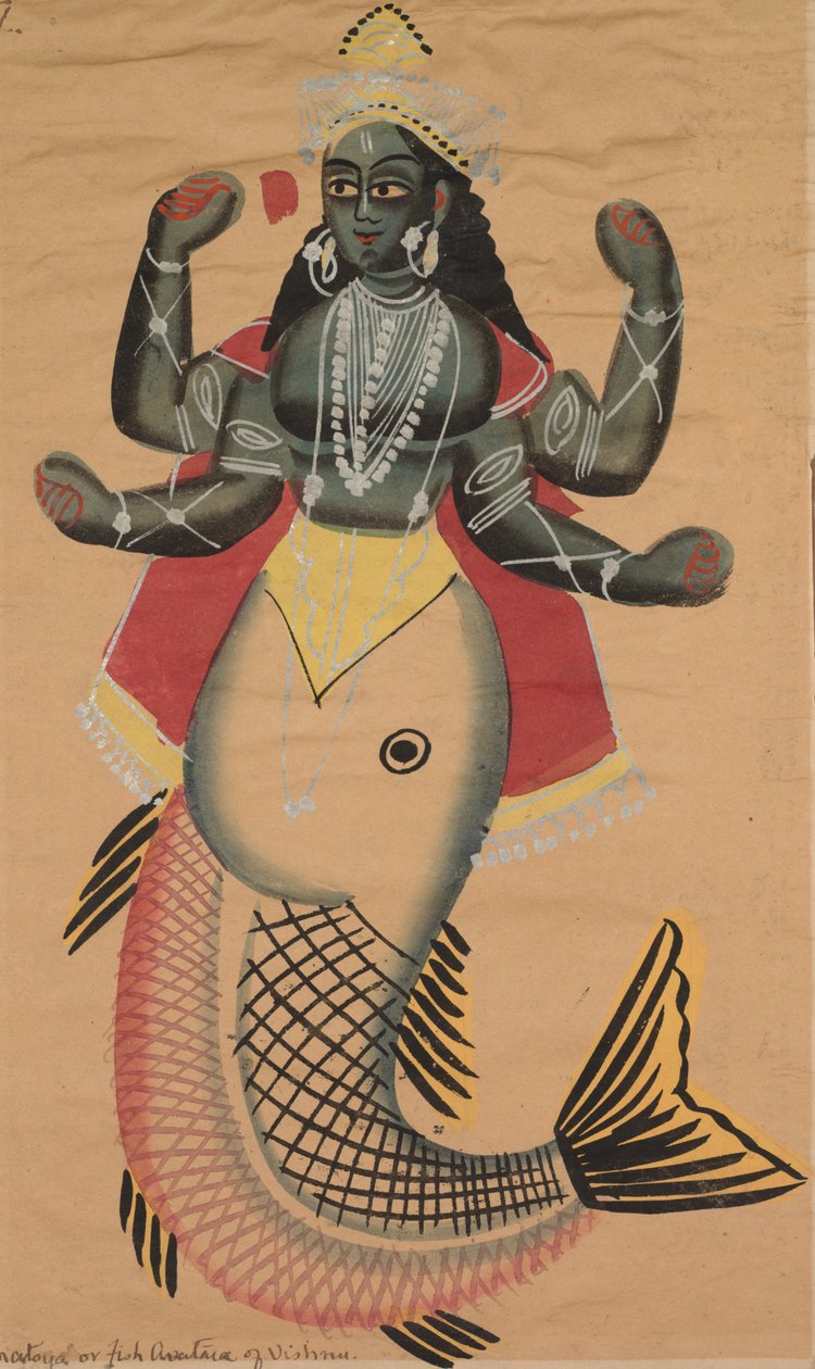 Anya, Visnu Hal Avatárja alkotó: Unknown artist