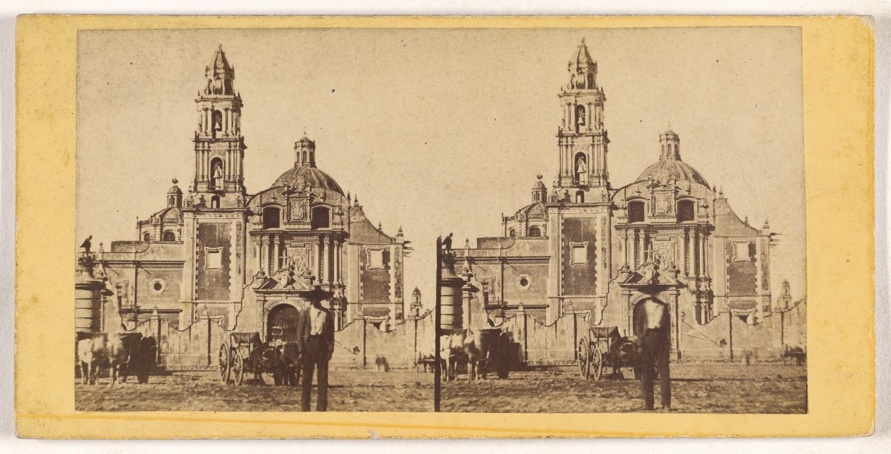 Mexikó (Dél-Amerika) Szent Domonkos templom, Mexikóváros. alkotó: Unknown artist