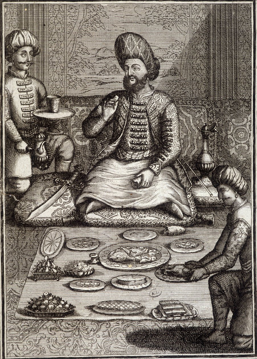 Méhémet Réza bég, Perzsia nagykövete, 18. század eleje. alkotó: Unknown artist