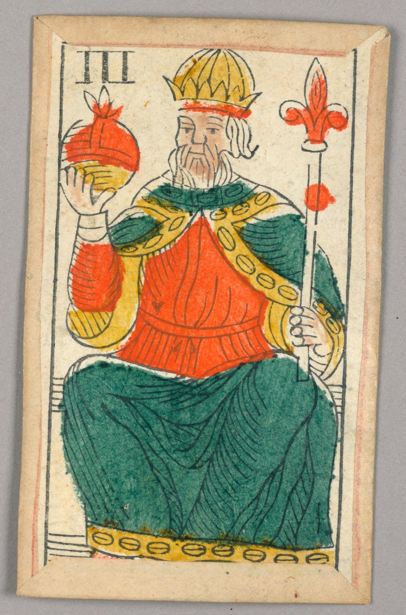 Minchiate (Tarot) játékkártya alkotó: Unknown artist