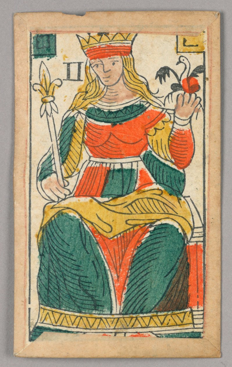 Minchiate (Tarot) játékkártya alkotó: Unknown artist