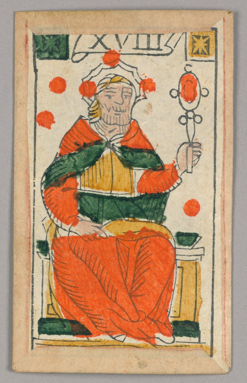 Minchiate (Tarot) játékkártya alkotó: Unknown artist