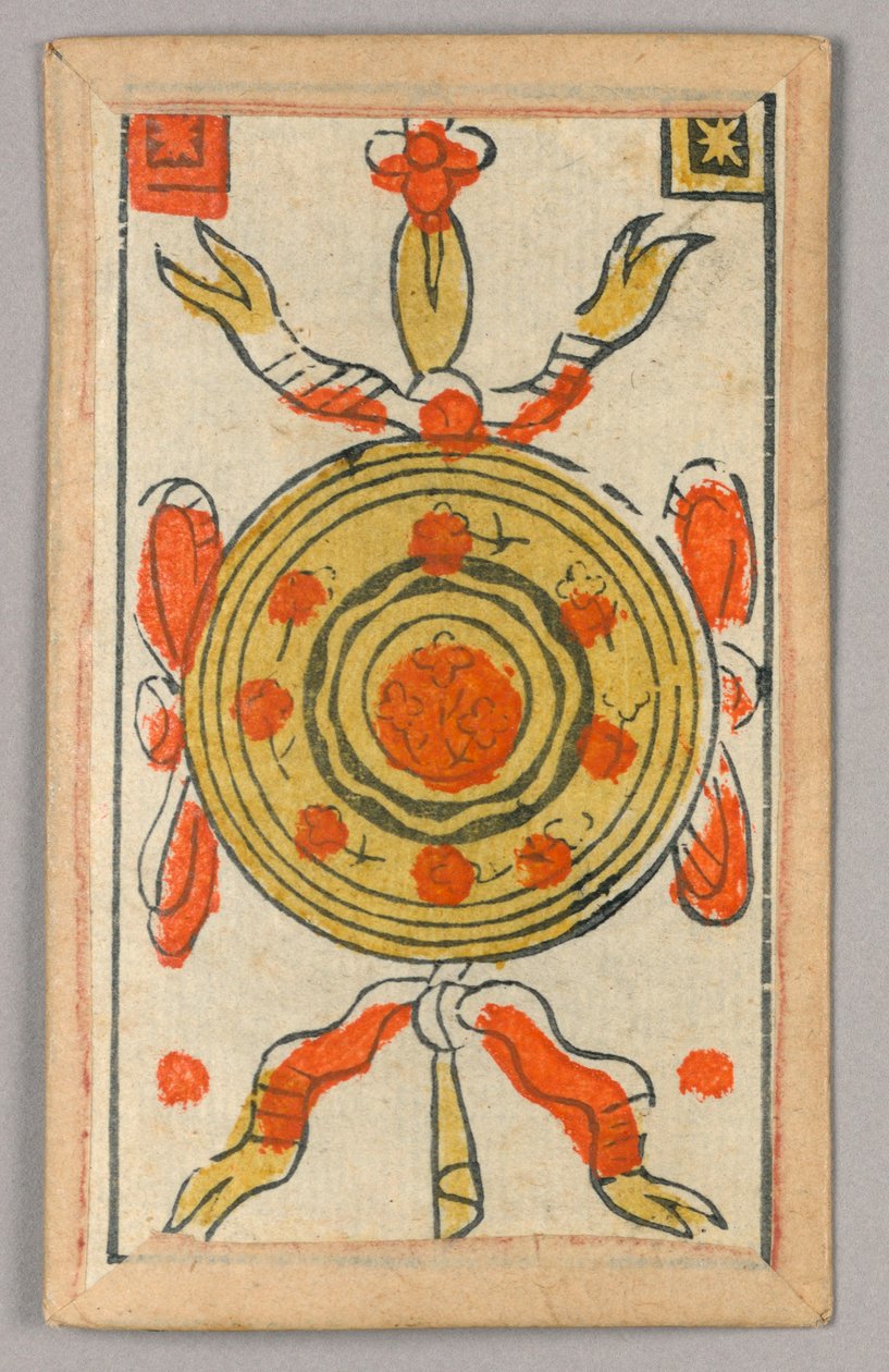 Minchiate (Tarot) játékkártya alkotó: Unknown artist