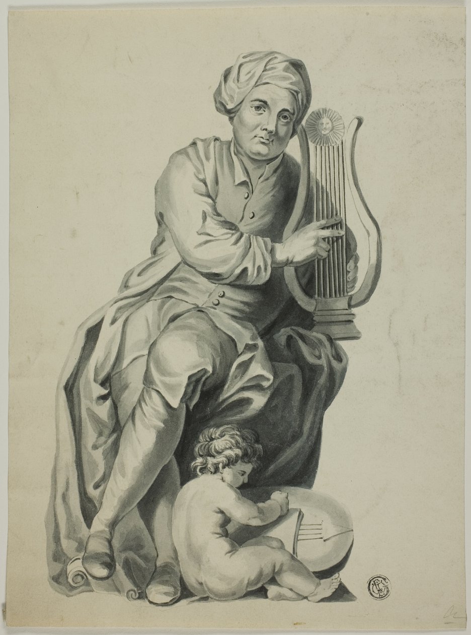 Händel emlékműve alkotó: Unknown artist