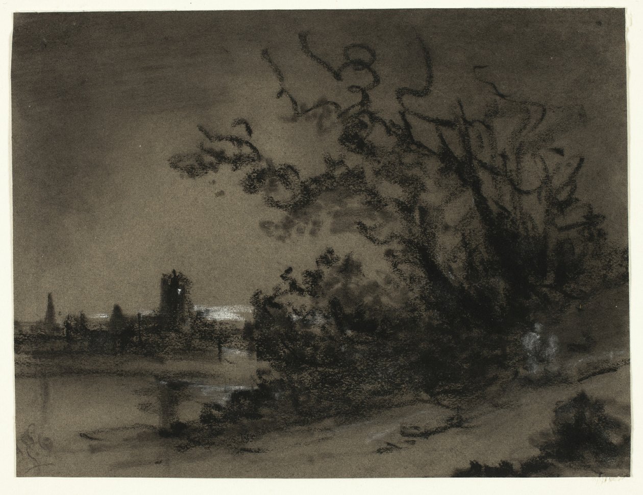 Holdfény jelenet alkotó: Unknown artist