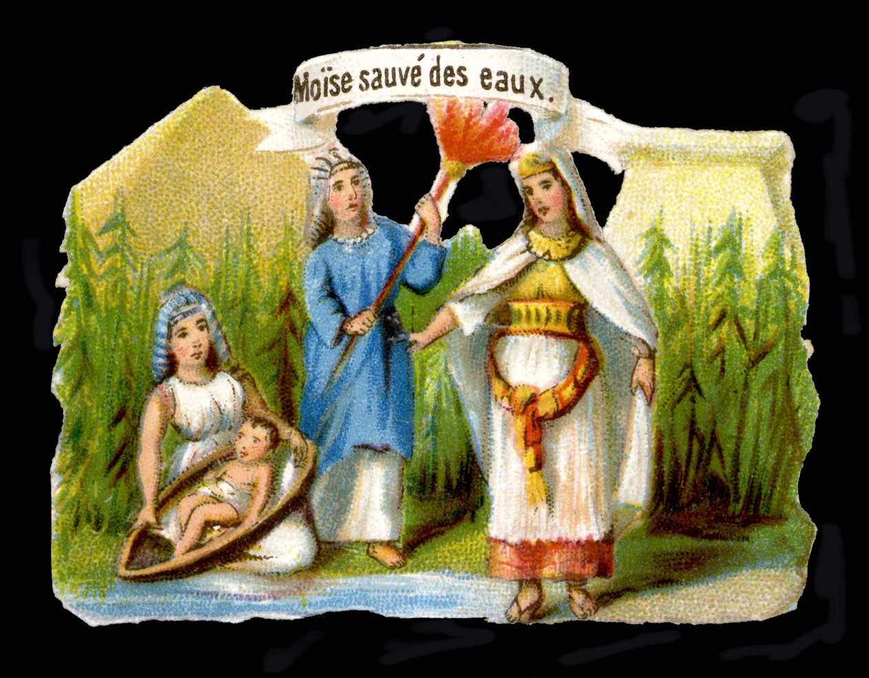 Mózes kimentett a vizekből alkotó: Unknown artist