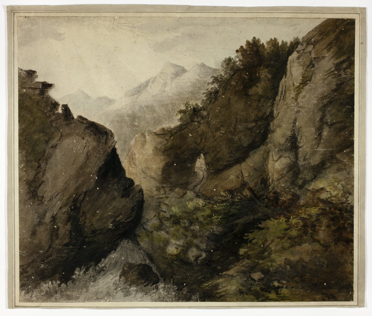 Hegyi táj alkotó: Unknown artist