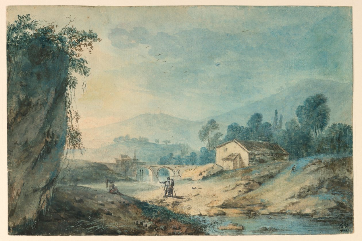 Hegyvidéki táj alkotó: Unknown artist