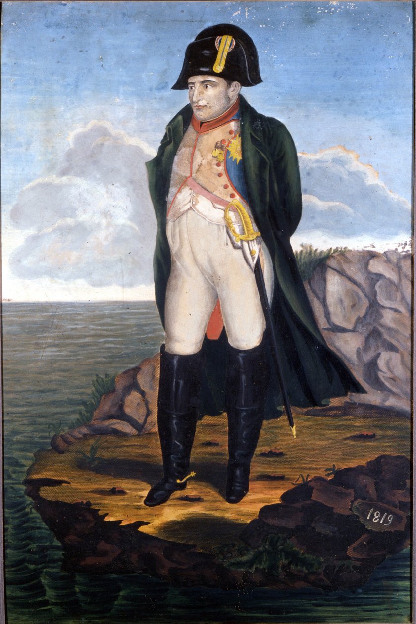 Napóleon Szent Ilonában alkotó: Unknown artist