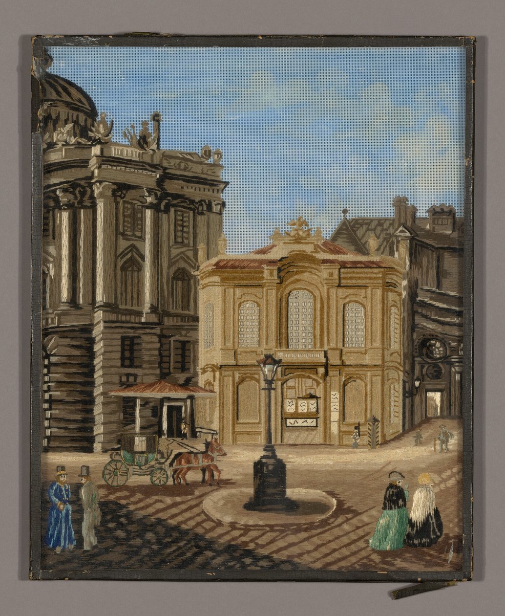 Tűmunka kép alkotó: Unknown artist