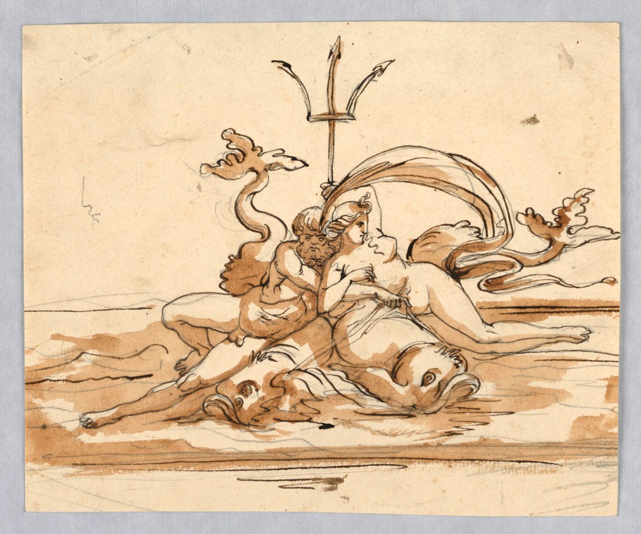 Neptunusz és Amfitrit alkotó: Unknown artist