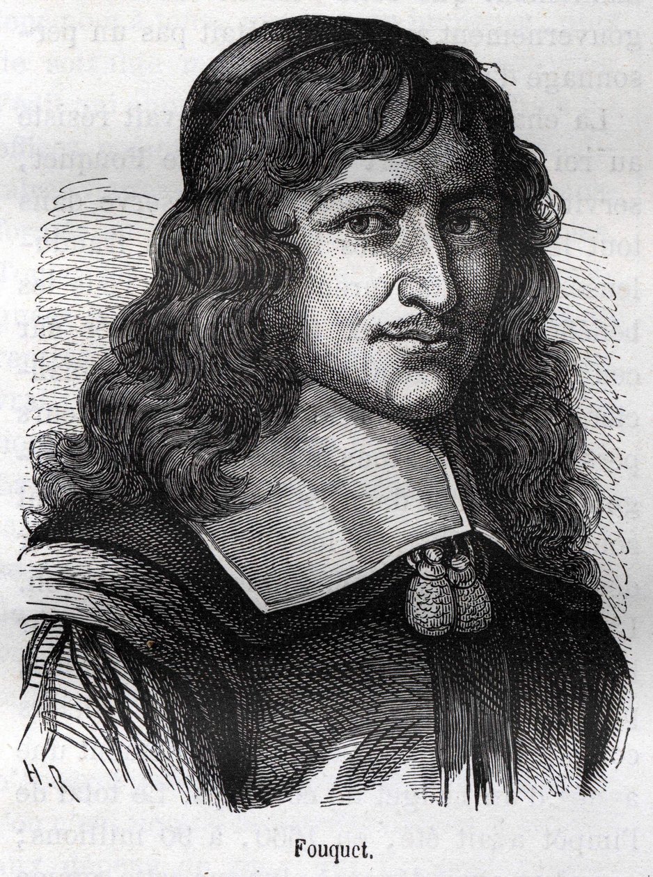 Nicolas Fouquet (1615-1680), francia államférfi. Metszet a „” L