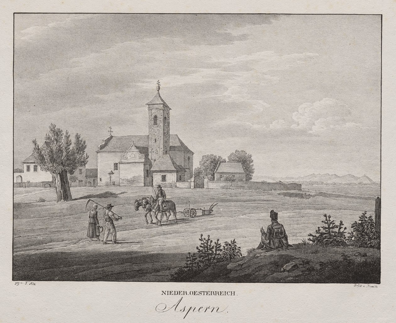 Alsó-Ausztria, Aspern alkotó: Unknown artist