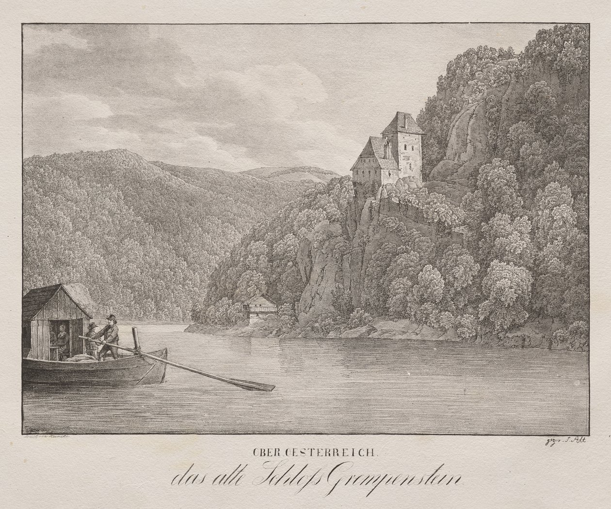 Alsó-Ausztria, Grempenstein régi kastélya alkotó: Unknown artist
