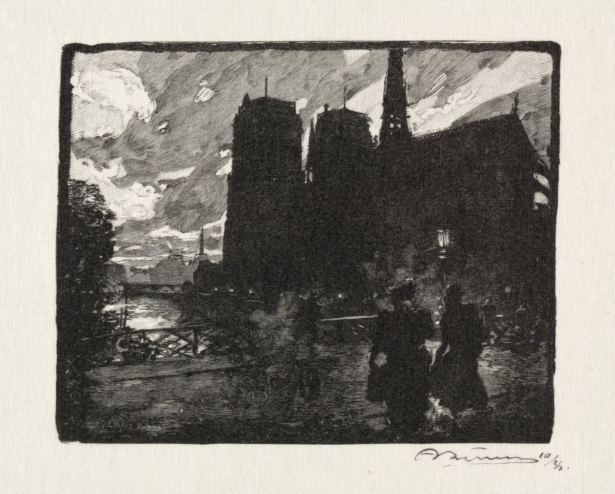 Notre Dame, este alkotó: Unknown artist