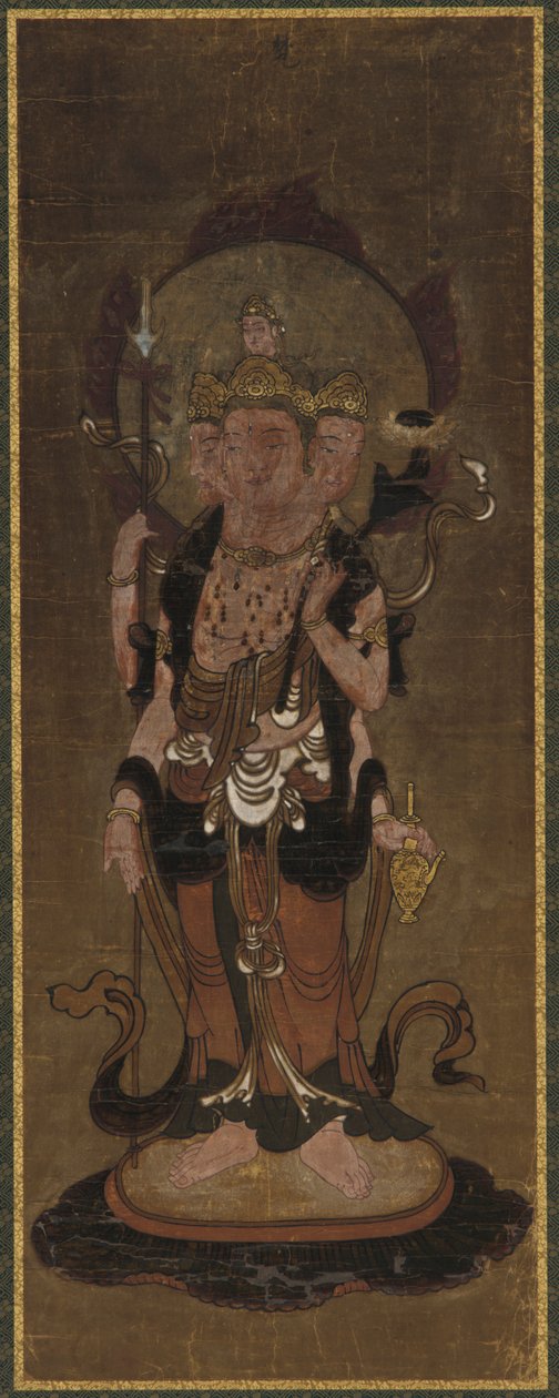 A tizenkét déva egyike: Bonten (<em>Brahma</em>) alkotó: Unknown artist